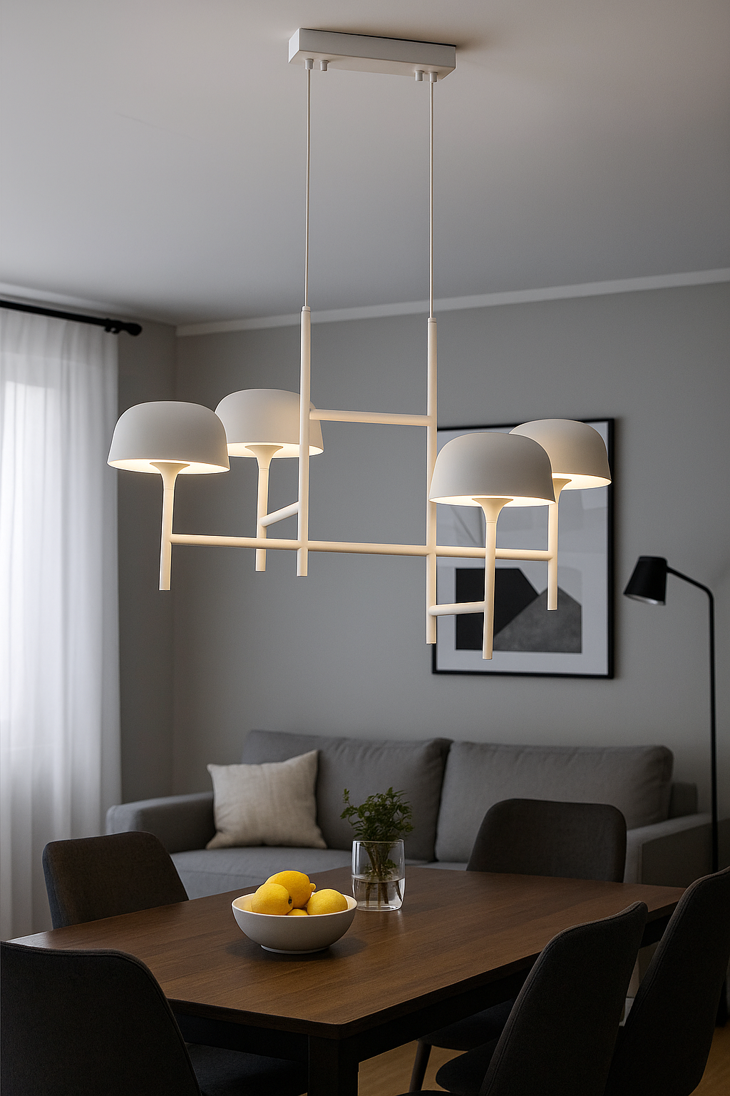 Hibiscus - Suspended Light