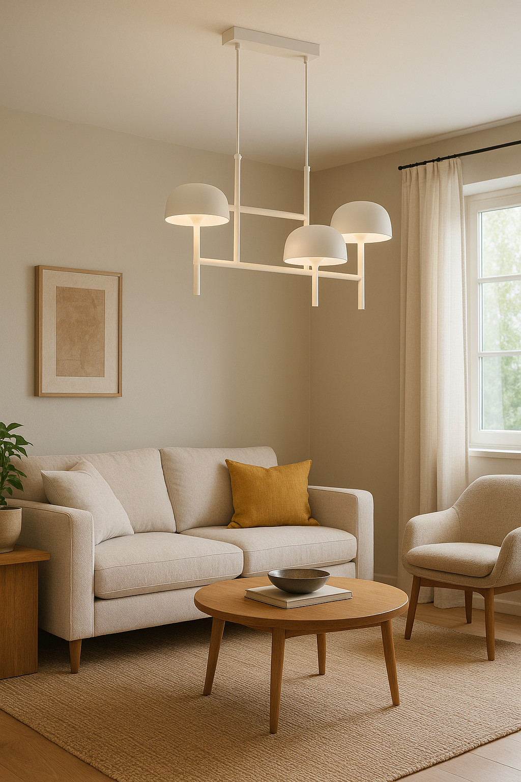 Hibiscus - Suspended Light
