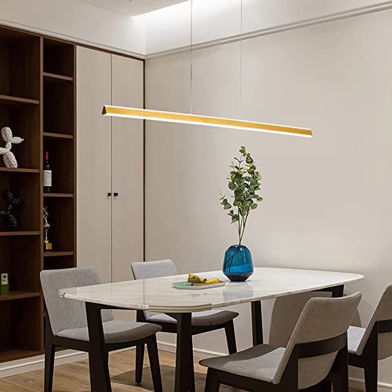 Calvin - Built in LED contemporary linear suspended light