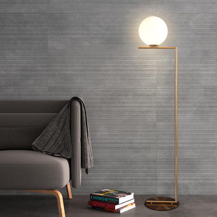 Amanpreet - E27 LED bulb contemporary floor lamp