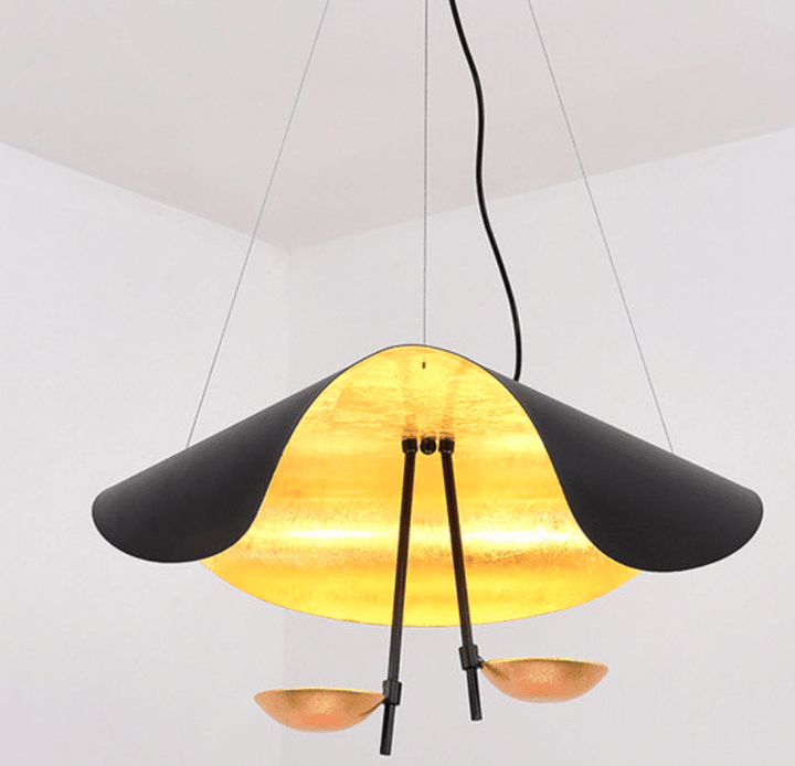 Photian - Built in LED contemporary round suspended light