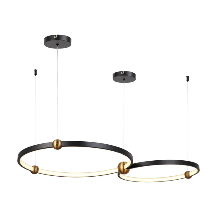 Cristiano - Built in LED contemporary round suspended light