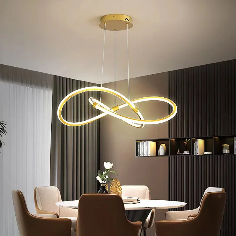 Cosi - Built in LED contemporary round suspended light