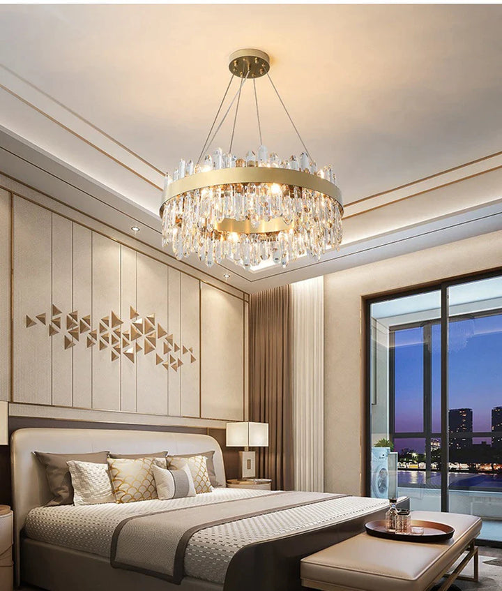 Will- Built-in LED luxury crystal suspended light