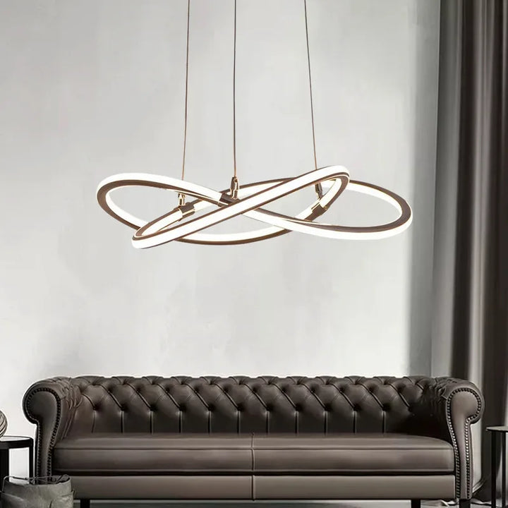 Cosi - Built in LED contemporary round suspended light