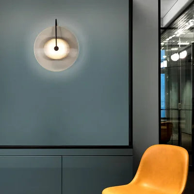 Dickinson - Built in LED contemporary glass wall light