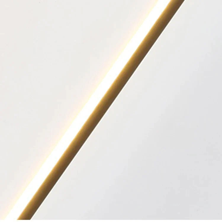 Faizah - Built in LED contemporary linear suspended light