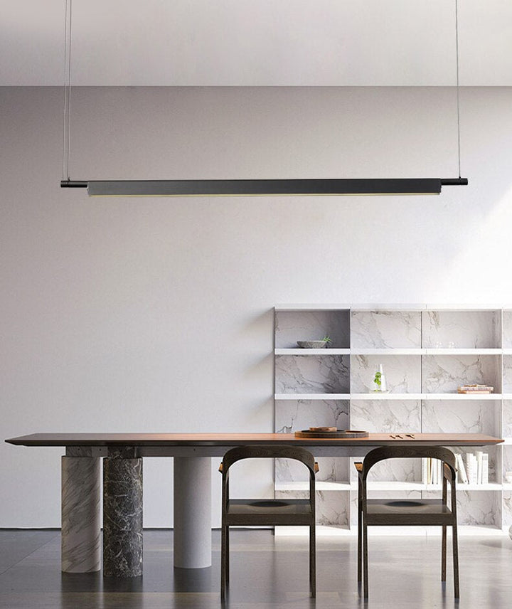 Savanna - Built in LED contemporary linear suspended light