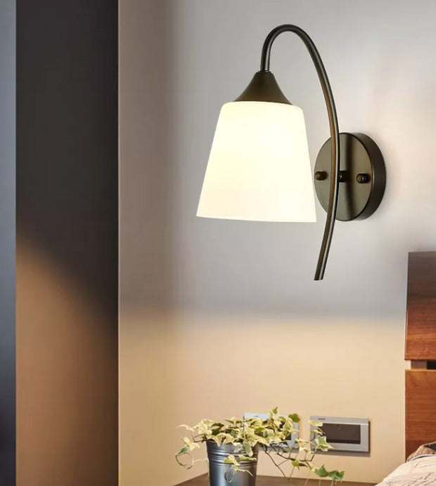 Cottrell- E27 LED bulb modern wall light