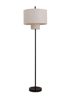 Garrett - E27 LED bulb contemporary floor lamp