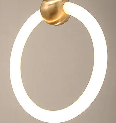 Cody - Built in LED contemporary round suspended light