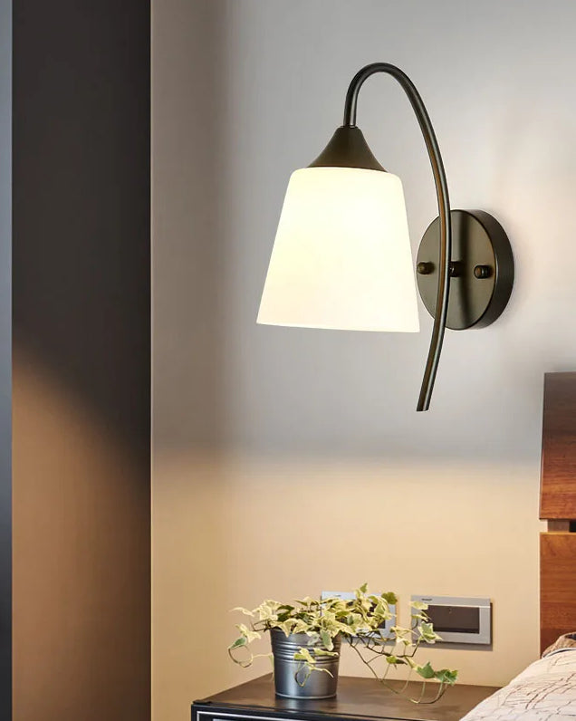 Cottrell- E27 LED bulb modern wall light